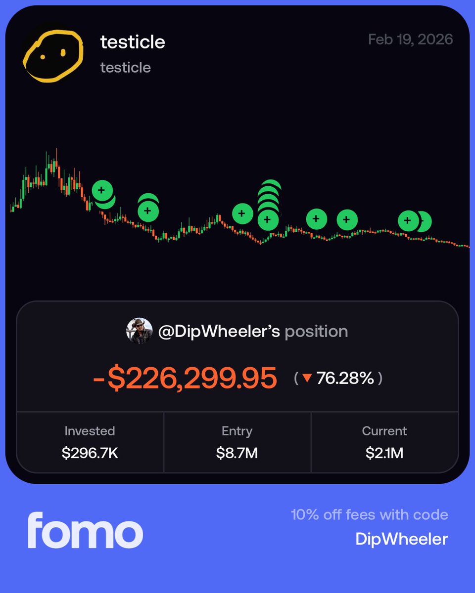 DipWheeler's tweet image. "he's farming, he's farming"

you, my friend, are retarded.

down over a quarter million, but mama ain't raise no bitch.

no crying in the casino.

sack tf up.

$5.