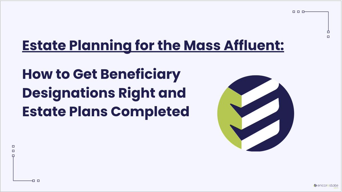 encorestateplan's tweet photo. Nitrogen's Fearless Investing Summit is always a must-attend in our book (unless you're Luke Cook 👀 🤣)

This year's #FIS2026 is esp. notable given that both Matt Morris and Daniel Michaelsen, JD are presenting their session on "How to Get Beneficiary  Designations Right and Estate Plans Completed" 💚 

It'll touch on everything from the broken client estate planning experience (it's really sucked for the last few decades 😭) to the 5 beneficiary designation areas to consider for estate plan funding and bulletproofing (these areas are oft-missed, sadly!).

If you're at #FIS2026, drop in TODAY for this 0.5 CE credit 30-min session on Level 3, Granite C @ 3:50pm MST 👇