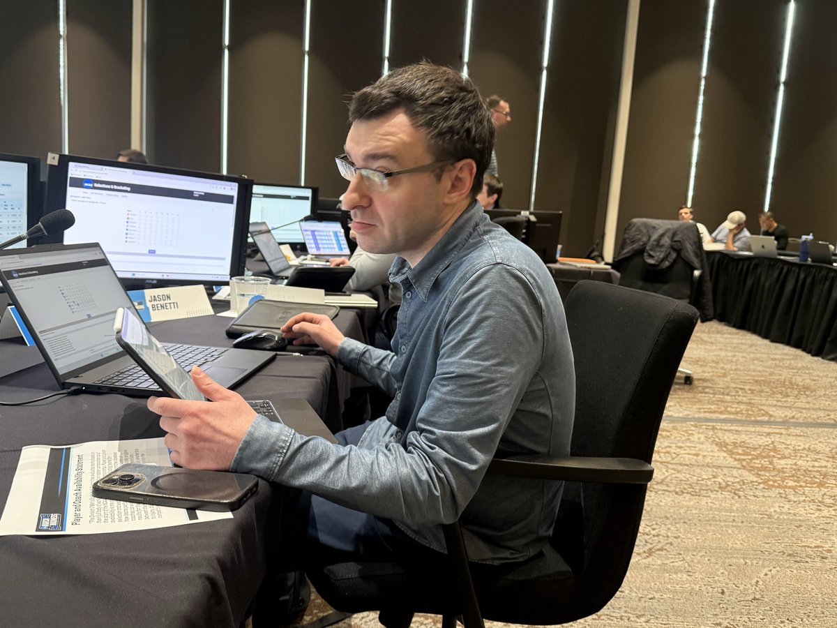 No one is more locked in right now than <a href="/jasonbenetti/">Jason Benetti</a>.