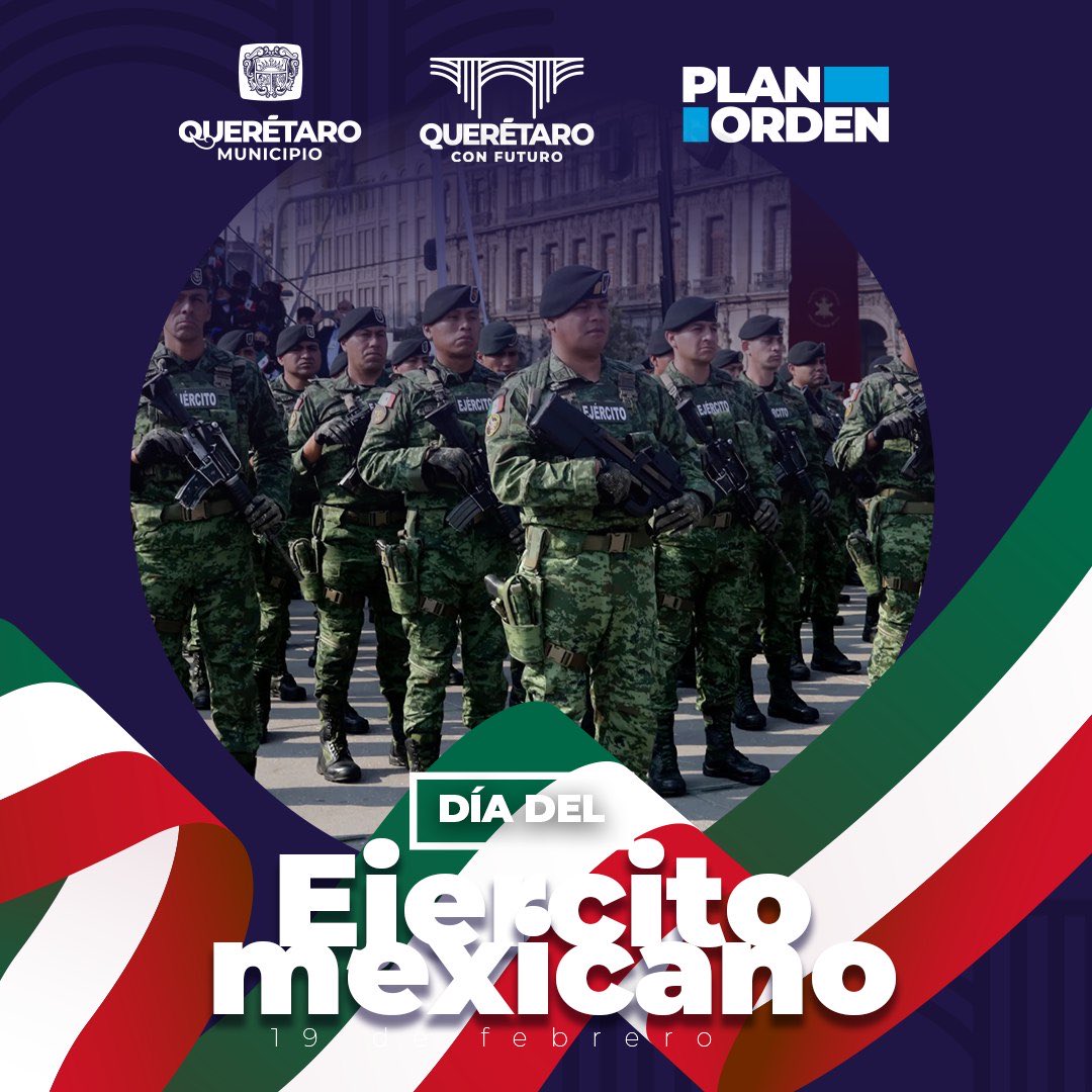 ValeriaGroA's tweet photo. Hoy conmemoramos el Día del Ejército Mexicano y, desde la Delegación Epigmenio González, reconocemos la entrega y el compromiso de quienes sirven a nuestro país con honor y disciplina.
🇲🇽 https://t.co/3YYzMUjtQg