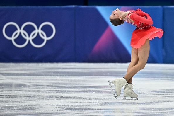 Mariia Seniuk in the final of the figure skating competition with 152.61 points after the free program.
Well done for your hard work and for participating in the Olympic Games! 
We are proud of you 💙⛸️❄️