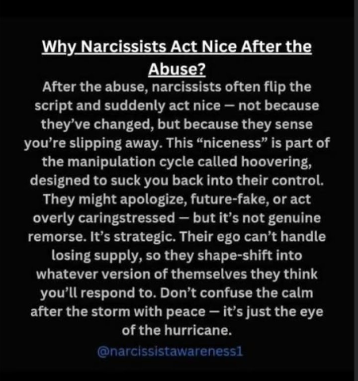 CookieKL's tweet photo. #narcissists #hoovering 
#fake #abuse 👇👇👇☣️ https://t.co/FEpeA7j29P