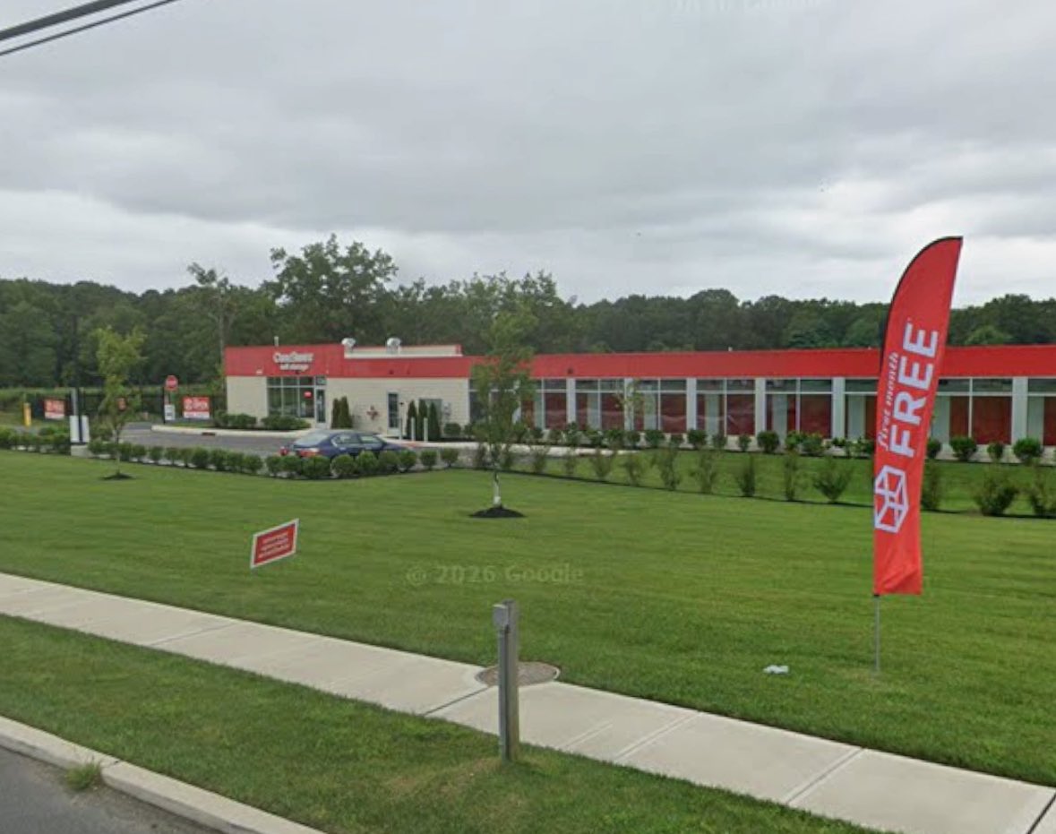 Have to love before and after pics. 

Borrower came to us for a loan against land that he was going to get entitled to get Self Storage built on it. 

The borrower took our loan out with a construction loan.

See the before and after pictures.