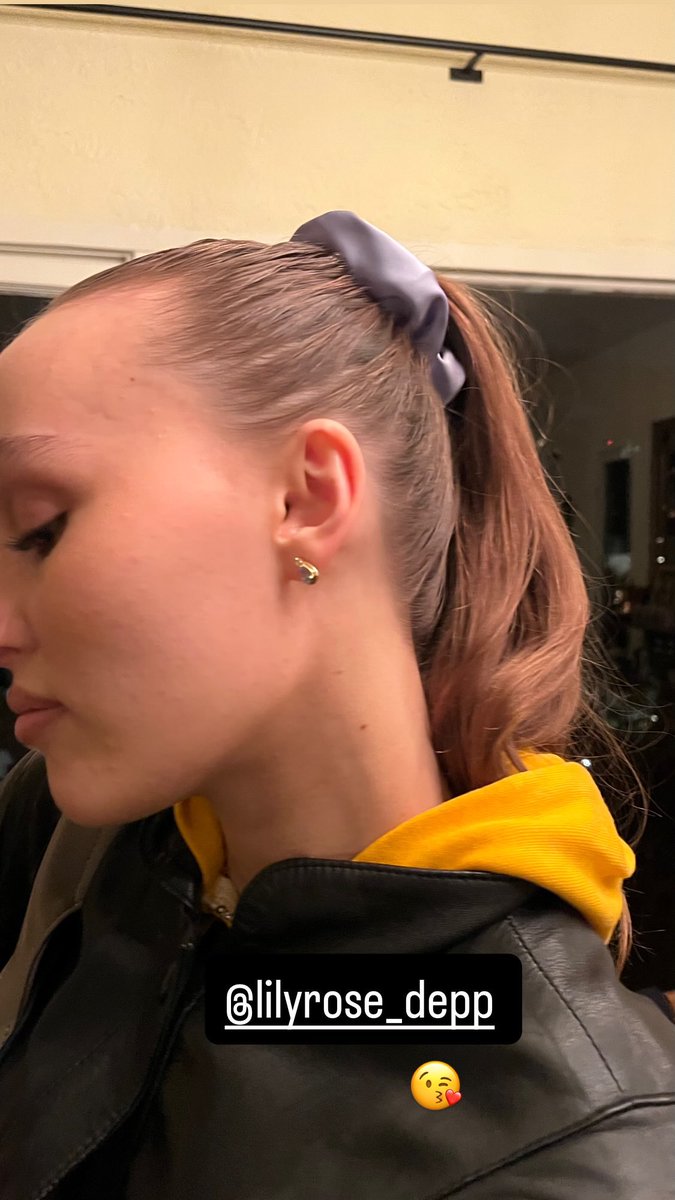 lilyrosedrus's tweet image. 070Shake shared photos with Lily-Rose on her Instagram story ❤️❤️❤️