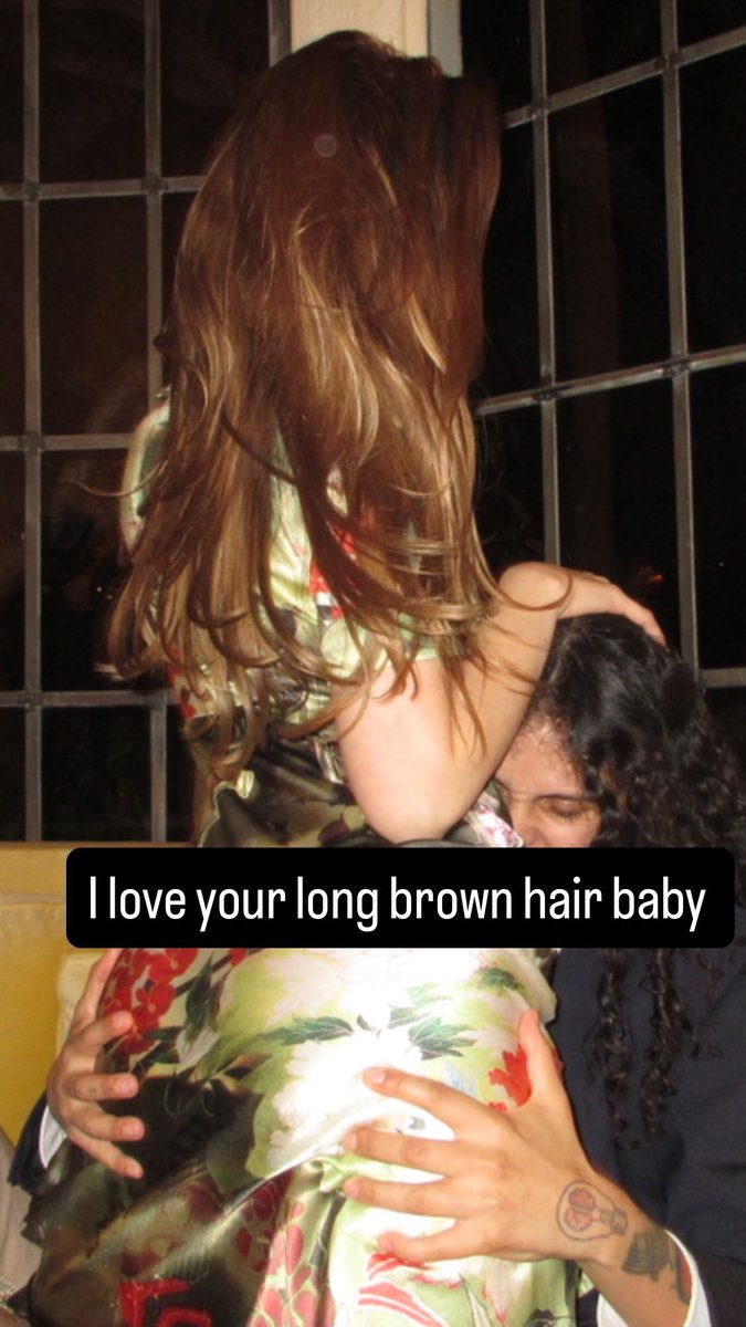 lilyrosedrus's tweet image. 070Shake shared photos with Lily-Rose on her Instagram story ❤️❤️❤️