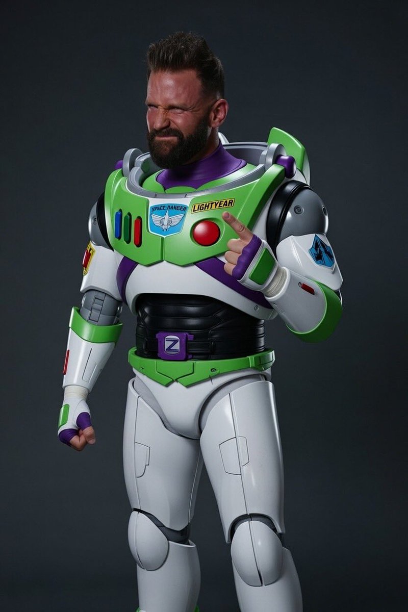 TheDom's tweet photo. @TheMattCardona Always ready to Infinity and beyond. https://t.co/AYjgKPCRGU