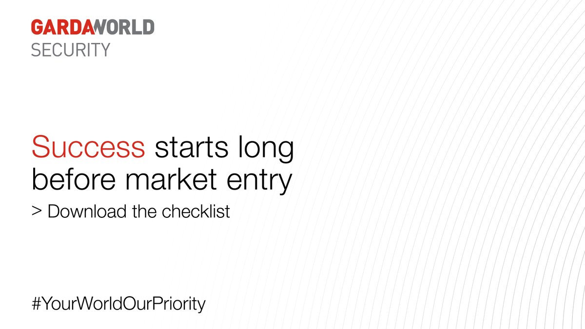 GardaWorld tweet media