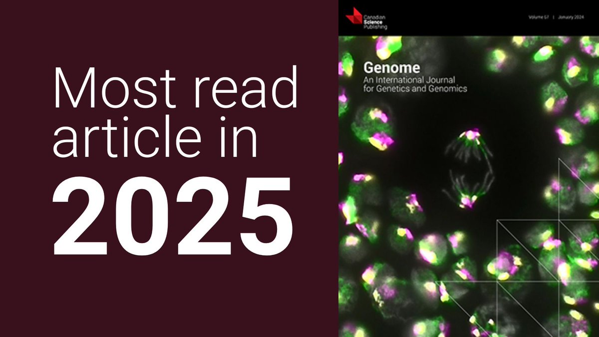Genome Journal tweet media