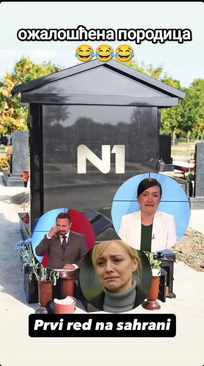 Sinajski's tweet photo. Први пут уживам док гледам одвратниг Дражу Петровића на N1. Кмече и он и водитељка за све паре! https://t.co/IChvzapyC9