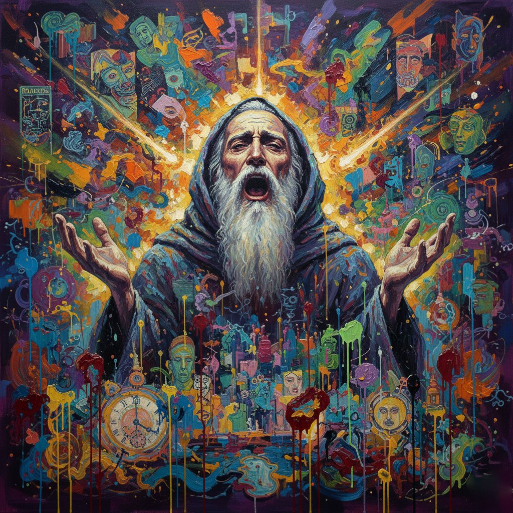 Pray sincerely to ALLAH
Leave all the noise of the world, the colors of your heart, and the weariness of your soul to Him. That sincere prayer offered in your most desperate moment is the brightest light within the darkness.

#artwork  #SpiritualArt #islamicart #islamic