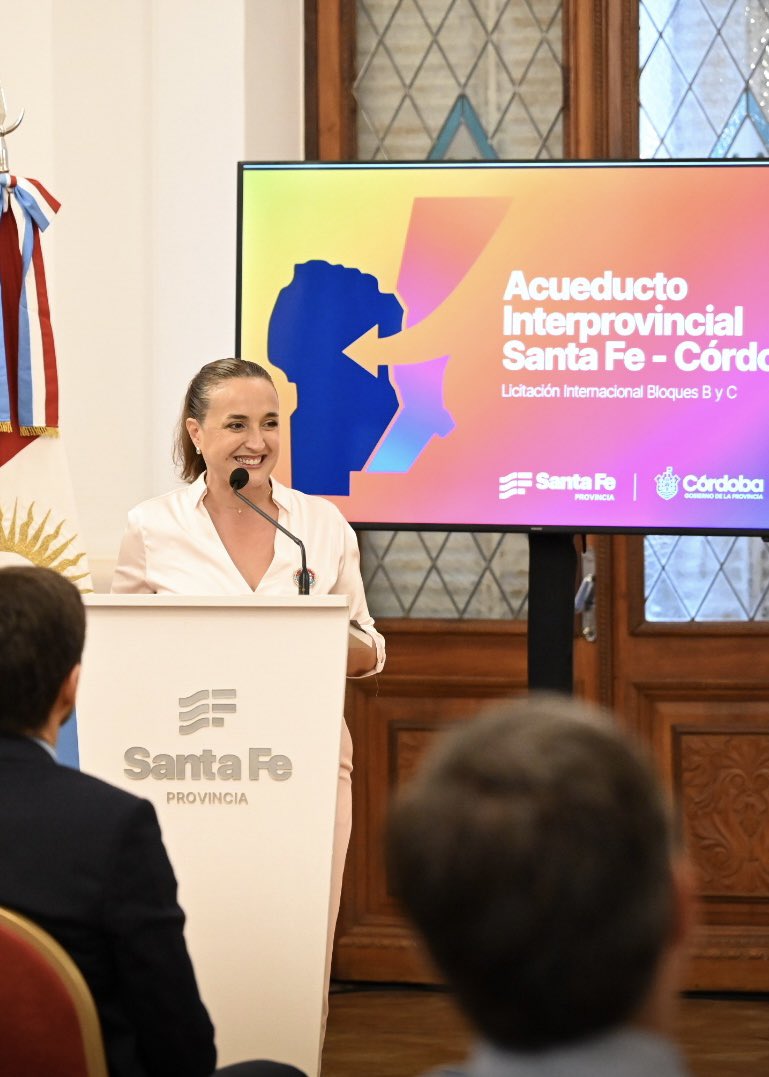 El federalismo se ejerce con decisión política y acciones concretas: hoy avanzamos en el Acueducto Santa Fe–Córdoba, una infraestructura estratégica que garantiza agua, desarrollo y progreso.

#HacerParaCrecer