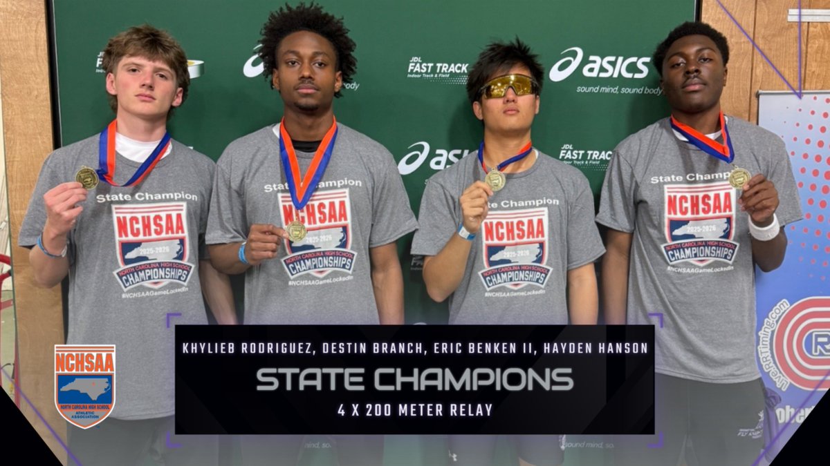 AKSportsInfo's tweet photo. 4x200m State Champions! https://t.co/l9l3UKbK5u
