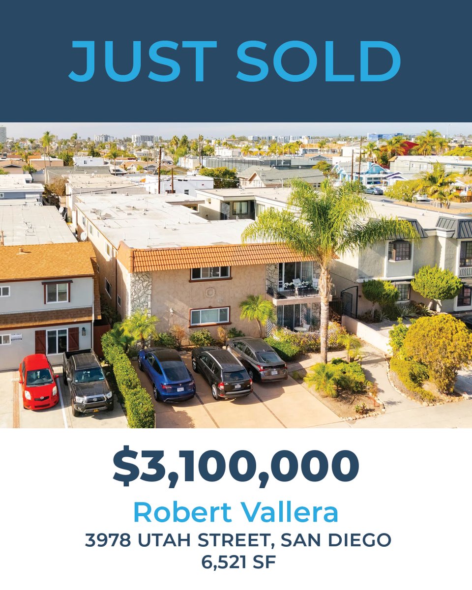 Outstanding job by Robert Vallera, CCIM of Voit’s San Diego office who represented his client in the $3,100,000 acquisition of this 6,521 SF multifamily property in San Diego. Congratulations, Robert!

#VoitRealEstate #VoitSanDiego #CREBroker #RealEstate #CommercialRealEstate