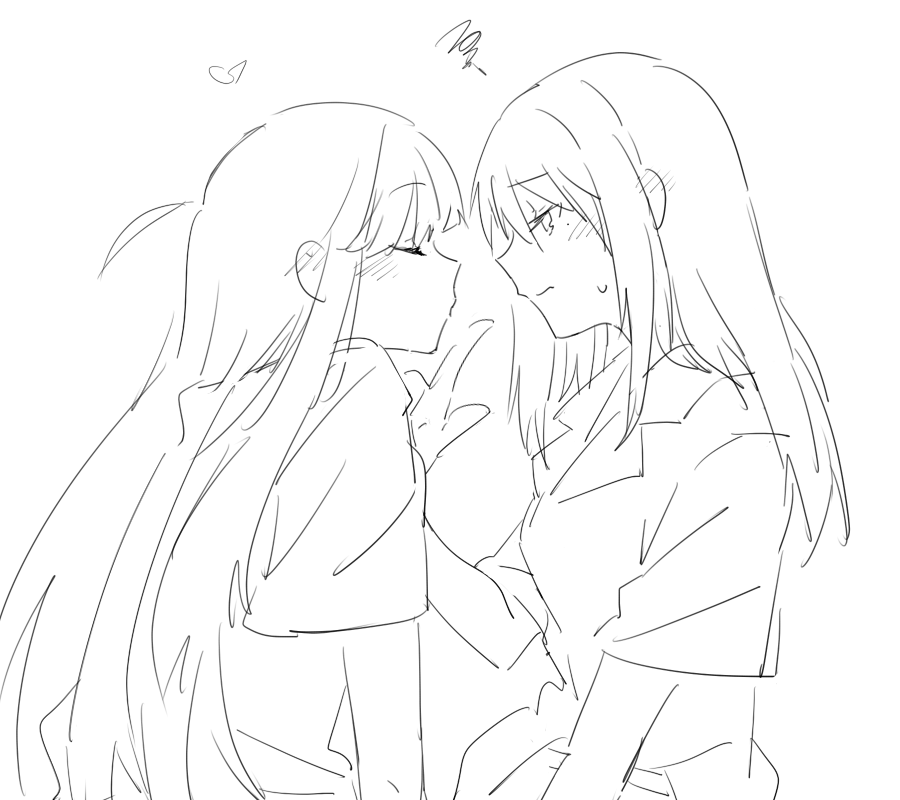 A serious adult should refuse a child's kiss, but if she is 8000 years old. #超かぐや姫