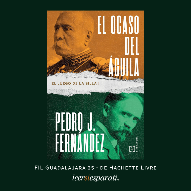 El sábado 29 de noviembre se presentó el libro “El ocaso del águila · El juego de la silla I”, de @PedroJ86 en la <a href="/FILGuadalajara/">FIL Guadalajara</a> 25. Una publicación de @HachetteLivreMx. #Leer #Escribir #Libros #FIL25 #ElOcasodelÁguila #FelizJueves