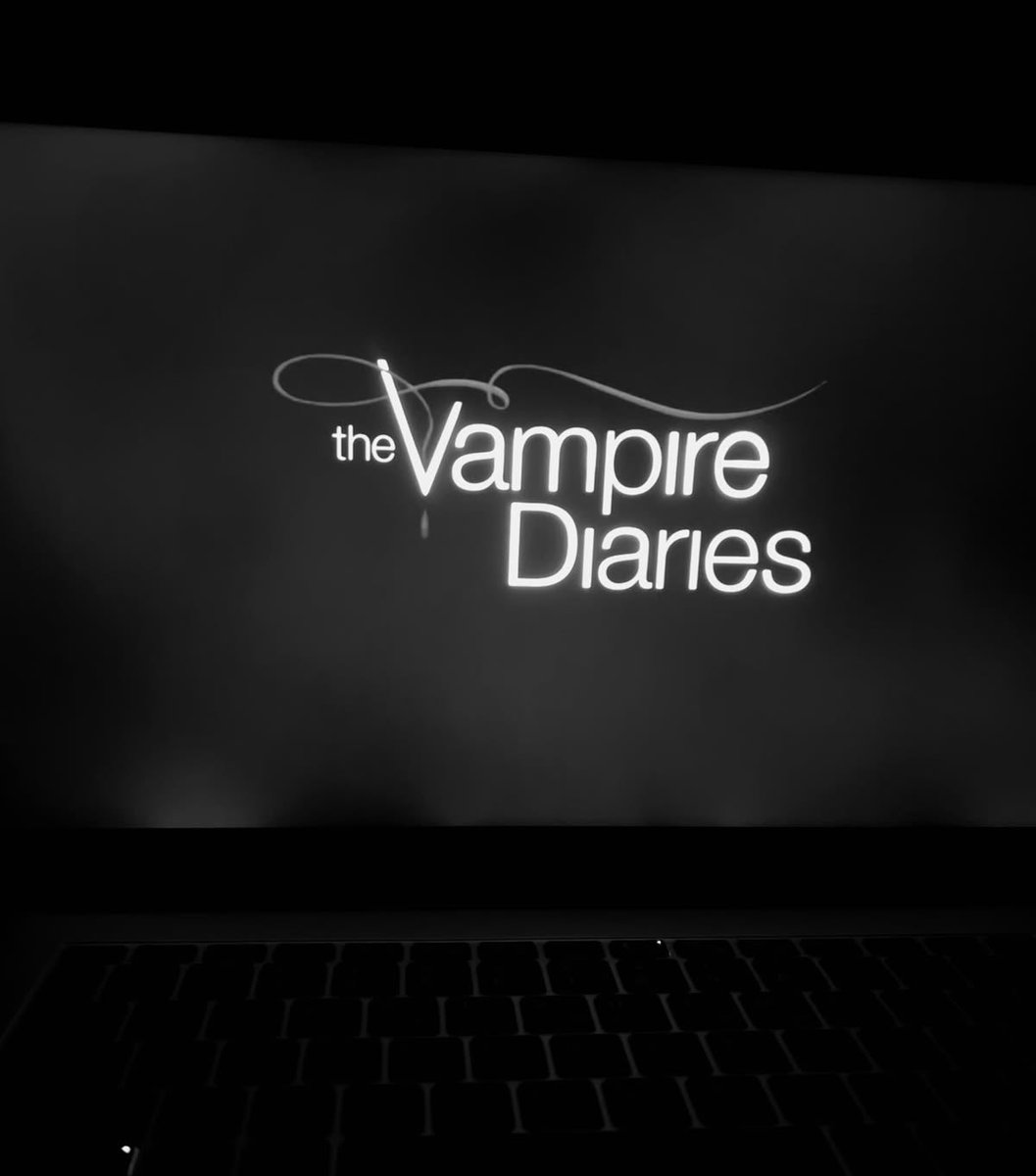 elcnass's tweet photo. nothing can describe the feeling of watching the vampire diaries for the first time again https://t.co/2Id1ZD8fza