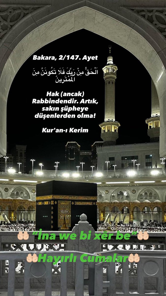 🤲🏻 “İna we bi xêr be”🤲🏻Hayırlı Cumalar🤲🏻