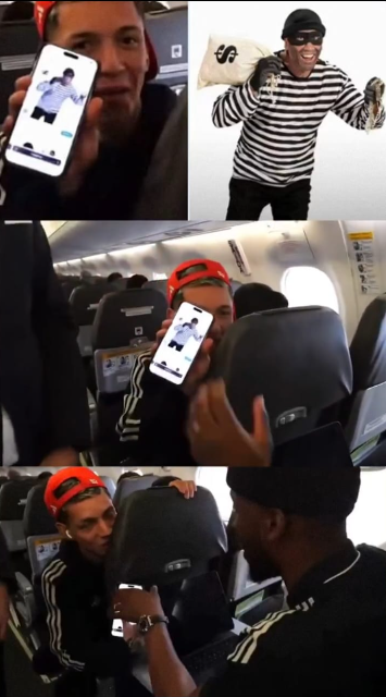 🚨 Gianluca Prestianni pulling up a picture on his phone of a man in a cartoonish criminal look to tell his teammate Dodi Lukebakio that's who he looks like.

Lukebakio repeatedly told the cameraman to stop filming.

Just disgusting 🤮
