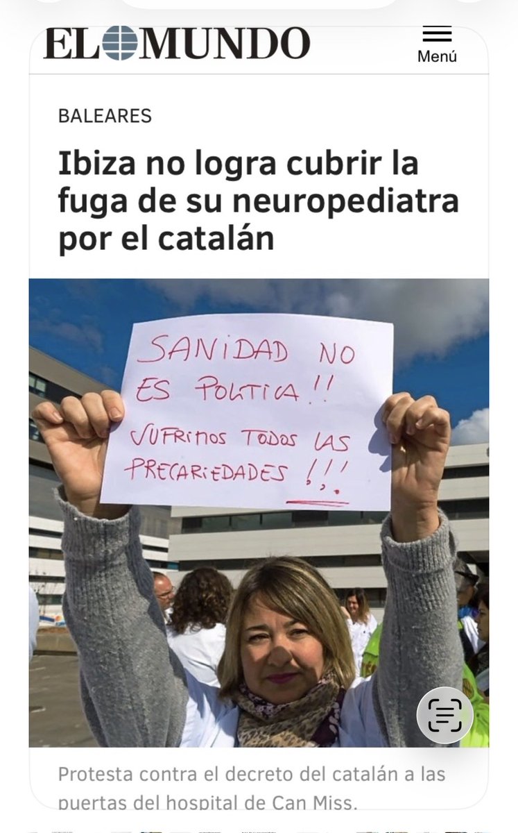 mosmovem's tweet image. Hace ocho años que salimos a la calle contra el #decretazo impuesto por @F_Armengol a los médicos.

Consideró que sin título de catalán no podías trabajar en la sanidad balear
#MosMovem @pliseducacion @ForoBaleares @ProuNvdv @foroprofesores @ShaAcabat @CCivicaCatalana