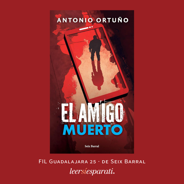 El sábado 29 de noviembre se presentó el libro “El amigo muerto”, de #AntonioOrtuño en la <a href="/FILGuadalajara/">FIL Guadalajara</a> 25. Una publicación de <a href="/Seix_Barral/">Seix Barral</a>. #Leer #Escribir #Libros #FIL25 #ElAmigoMuerto #FelizJueves