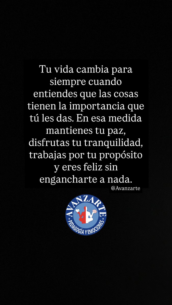 AVANZARTE's tweet photo. Quiero que reflexionemos juntos sobre esto: lee la imagen #2 y comenta https://t.co/SPDZvQRPUx