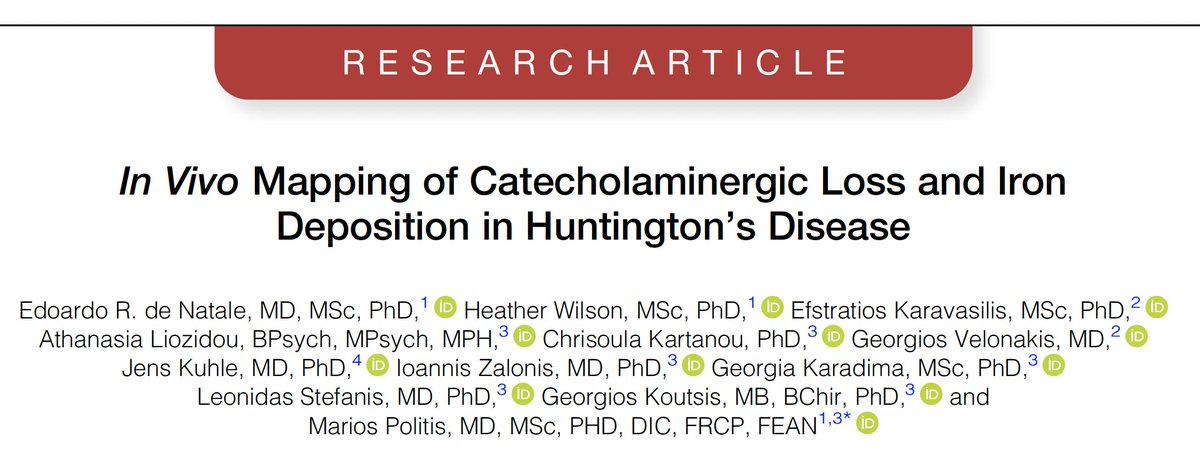 Movement Disorders Journal tweet media