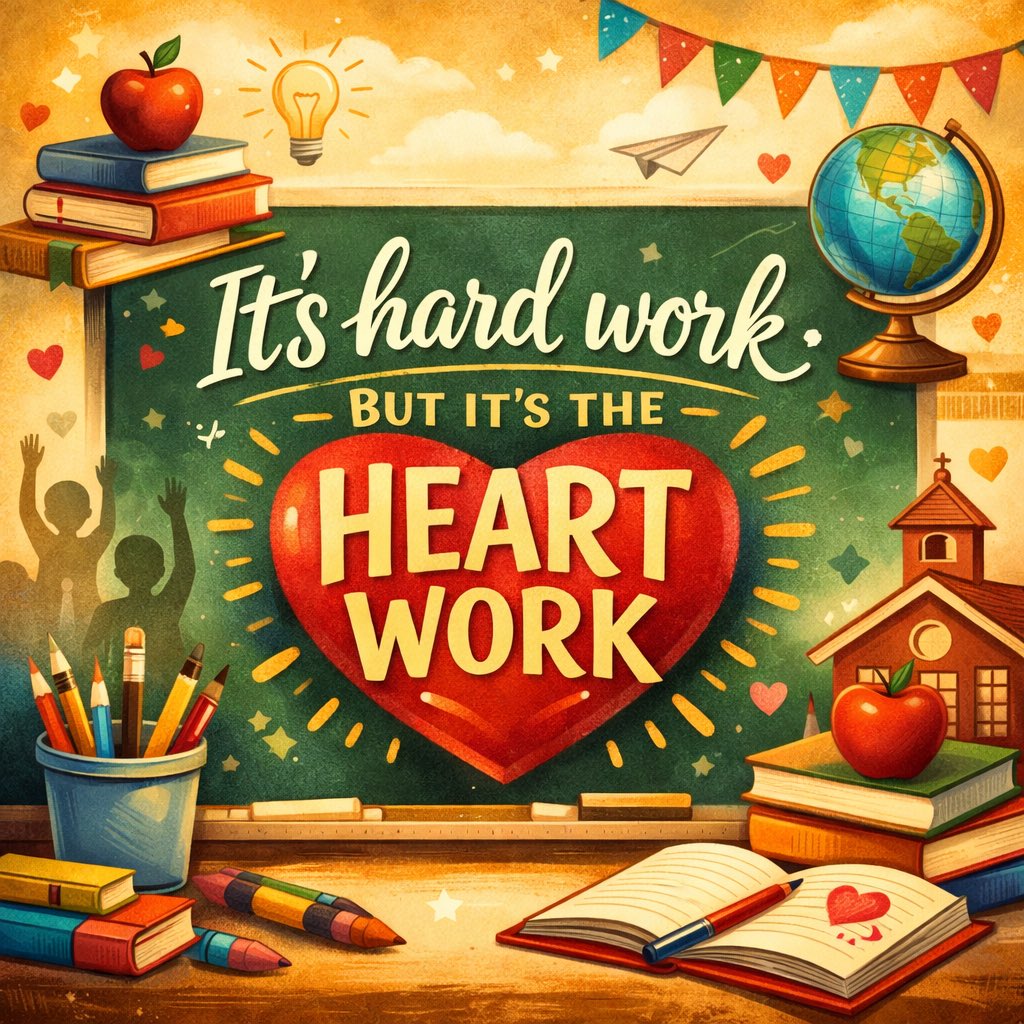 MrsIngram_SMS's tweet photo. Systems, instructional strategies, and standards matter, but our impact is lasting. We show up, we pour in, &amp; we make the impossible possible for our students. That’s heart work. 💛
#ListenLeadEmpower 🚀 https://t.co/55cEwdjzfx