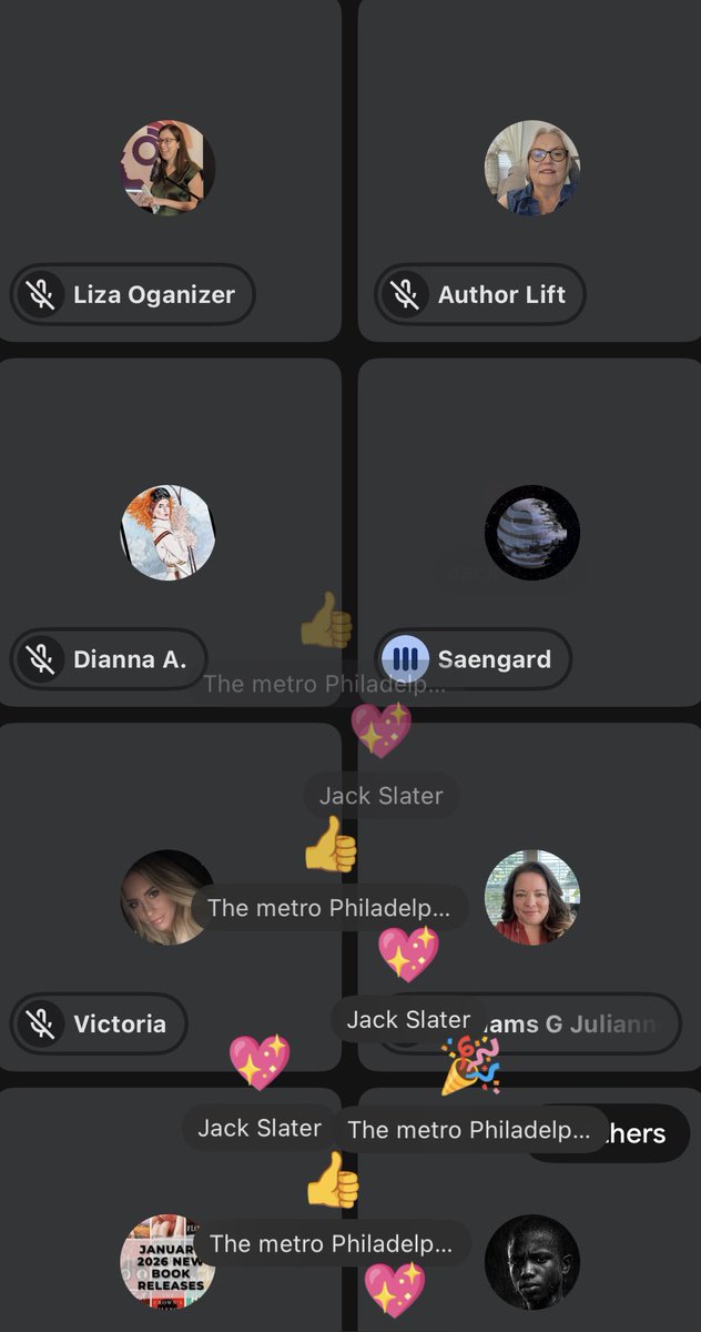 lizaorganizer's tweet photo. Another powerful author session completed
Tonight, we had the pleasure of hosting Saengard, and the engagement was amazing hearts, applause, thoughtful interaction from readers across the room.
#WritingCommunity
#AuthorSupport #BookClubFeature #IndieAuthors #LiteraryCommunity https://t.co/YgqHg2NQJT