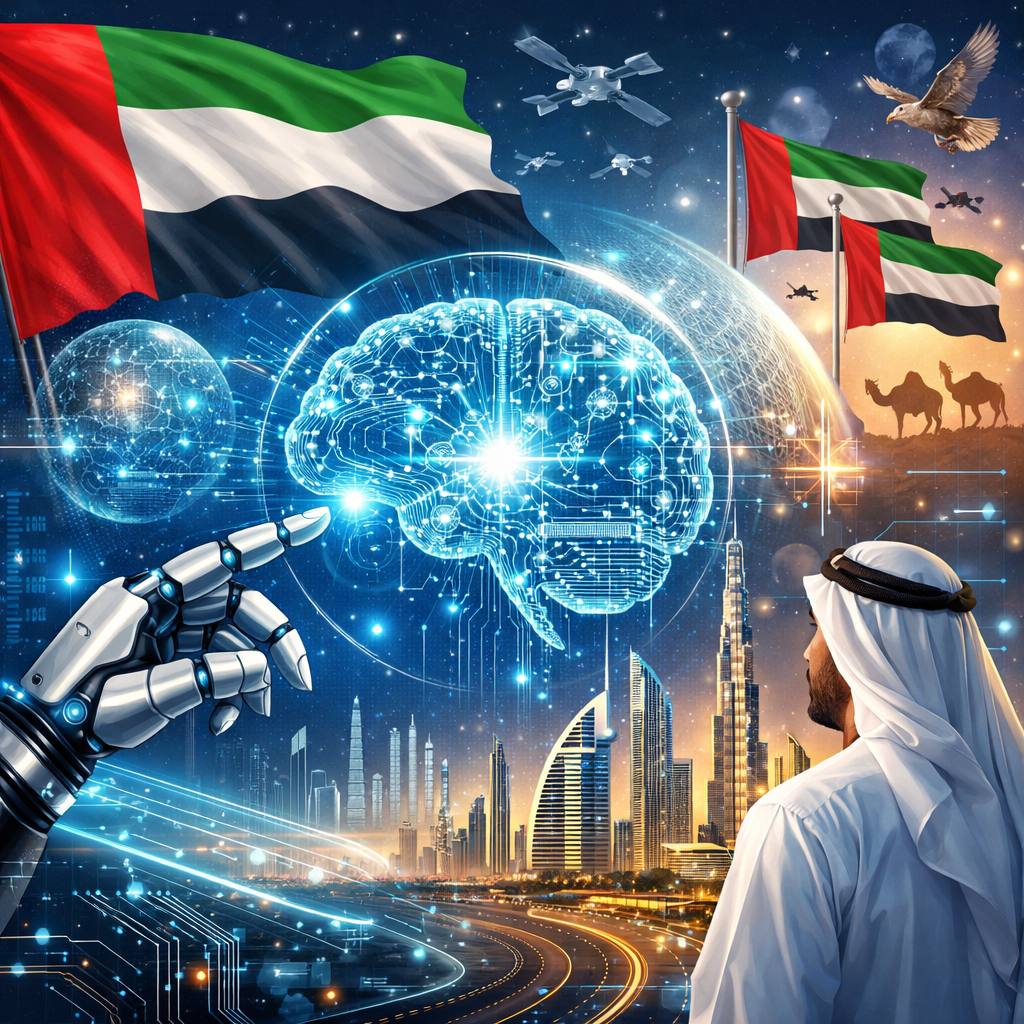 دولة الإمارات تحقق إنجازاً تقنياً عالمياً جديداً بحلولها في المرتبة الثالثة دولياً ضمن «مؤشر تبني الذكاء الاصطناعي»، متفوقة على الولايات المتحدة واليابان، حيث قفزت معدلات الاستخدام فيها من 10 % في عام 2023 إلى 56 % بحلول عام 2025. #مصدر_للأخبار 