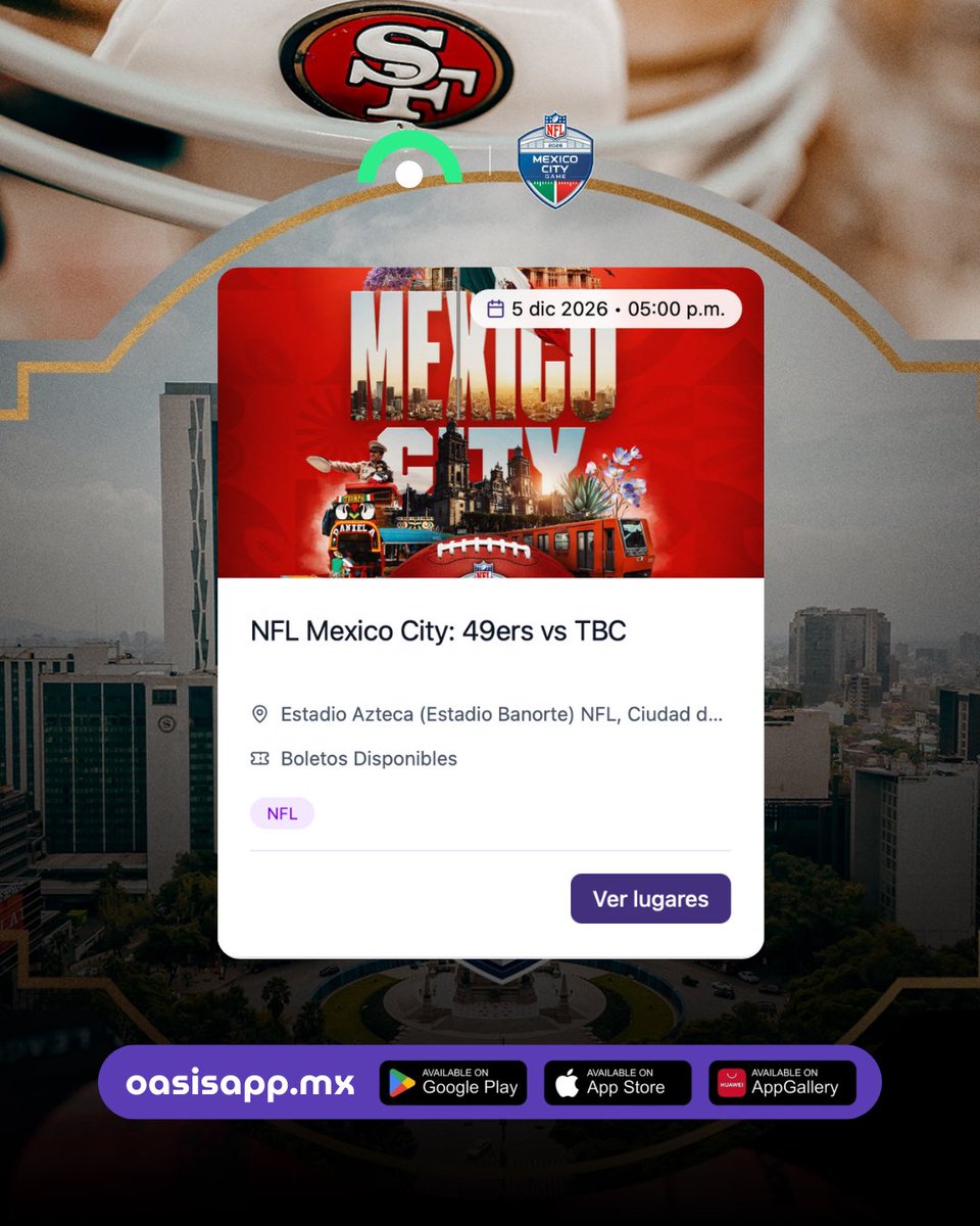 Oasis App MX tweet media