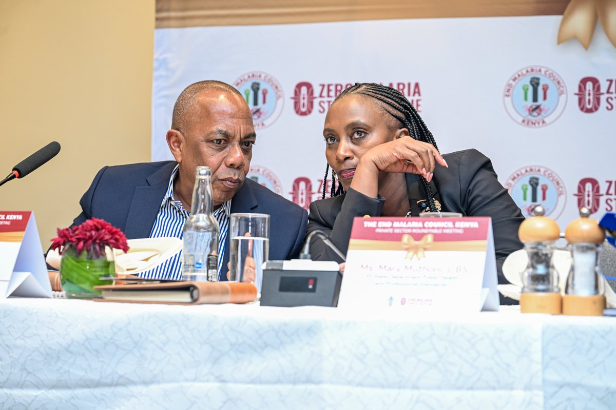 EndMalariaKenya's tweet photo. A sincere thank you to the private‑sector leaders who participated in this roundtable meeting.
Your commitments, thoughtful recommendations, and the jointly developed road map mark an important step forward.
We look forward to strengthening multisectoral partnerships. #ZMSWM https://t.co/FRU5dRTaqe
