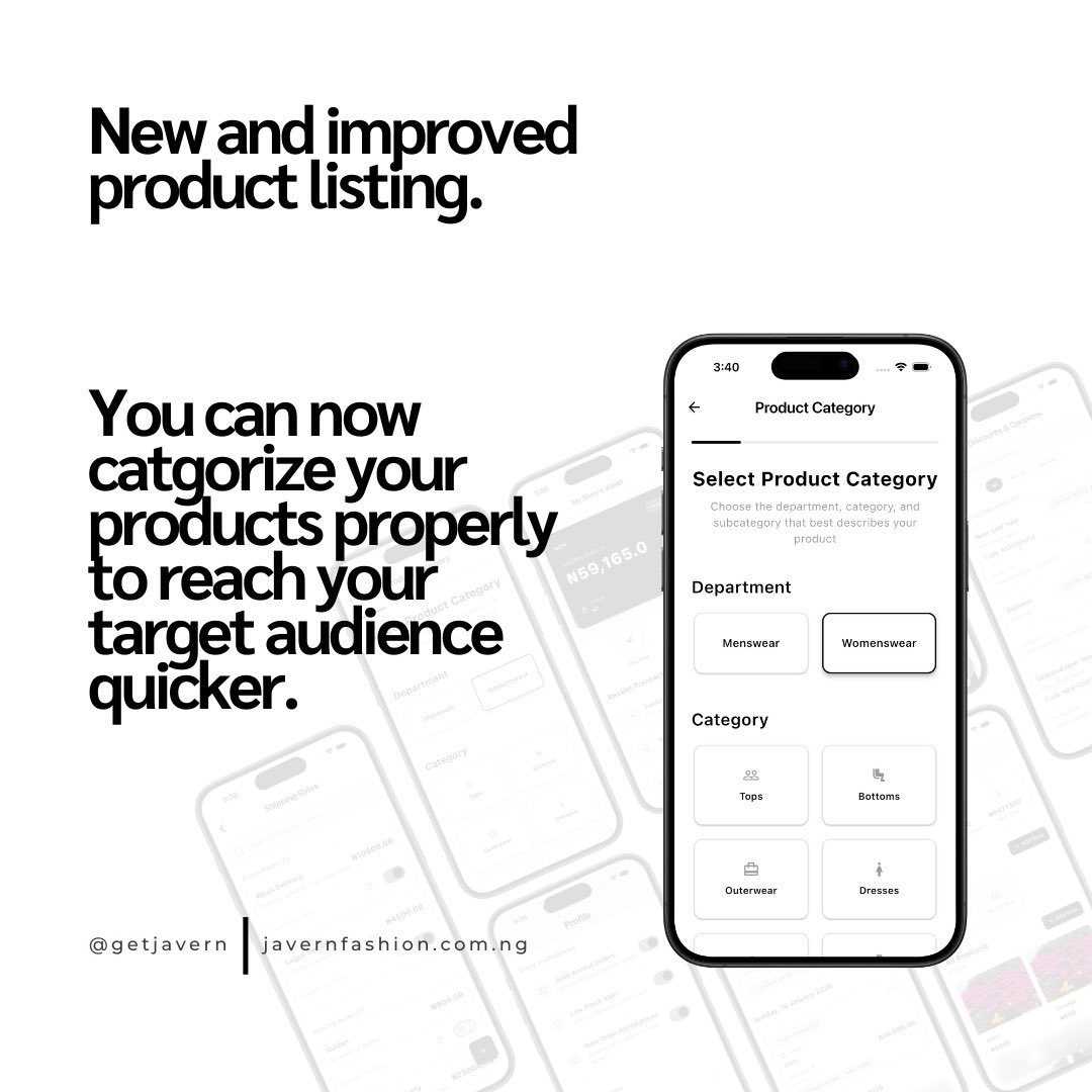 getjavern's tweet photo. Built for vendors who want speed, control, and growth.

Download Javern Vendor.
🔗link in bio 

#Javern #FashionBusiness https://t.co/yGhOIFc7M5