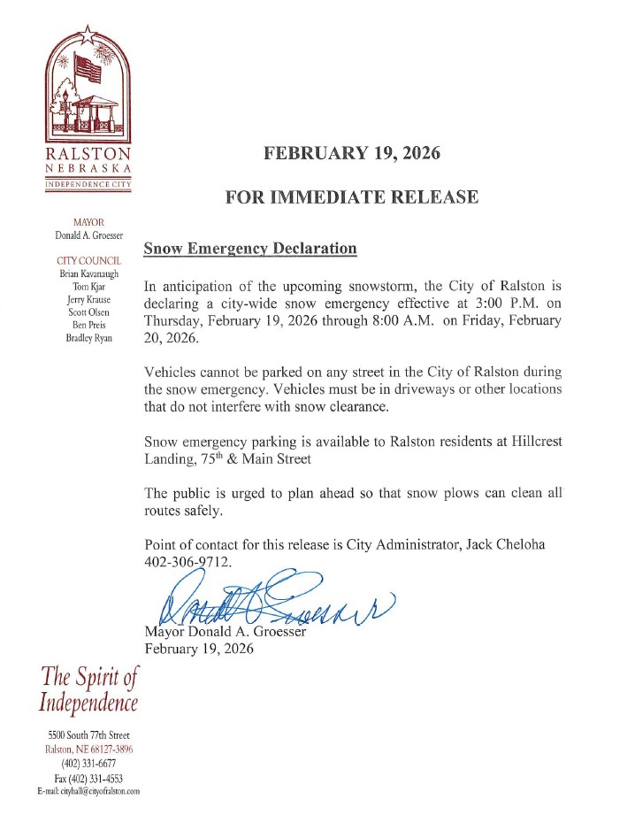 Ralston Police tweet media