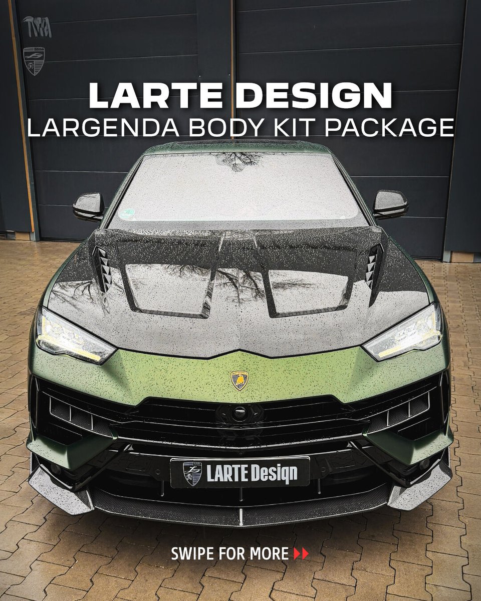 autoevolution's tweet image. While the character of the Urus Performante remains untouched, Larte-design have refined the proportions, sharpened the architecture, adding a new benchmark in European customization.

#lartedesign #lamborghini #urus #lamborghiniurus #bodykit #tuner #lartedesignlamborghini