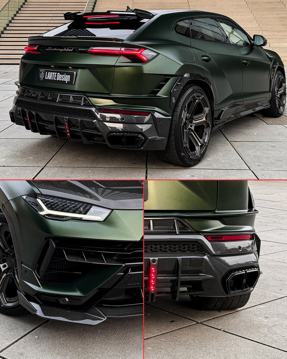 autoevolution's tweet image. While the character of the Urus Performante remains untouched, Larte-design have refined the proportions, sharpened the architecture, adding a new benchmark in European customization.

#lartedesign #lamborghini #urus #lamborghiniurus #bodykit #tuner #lartedesignlamborghini