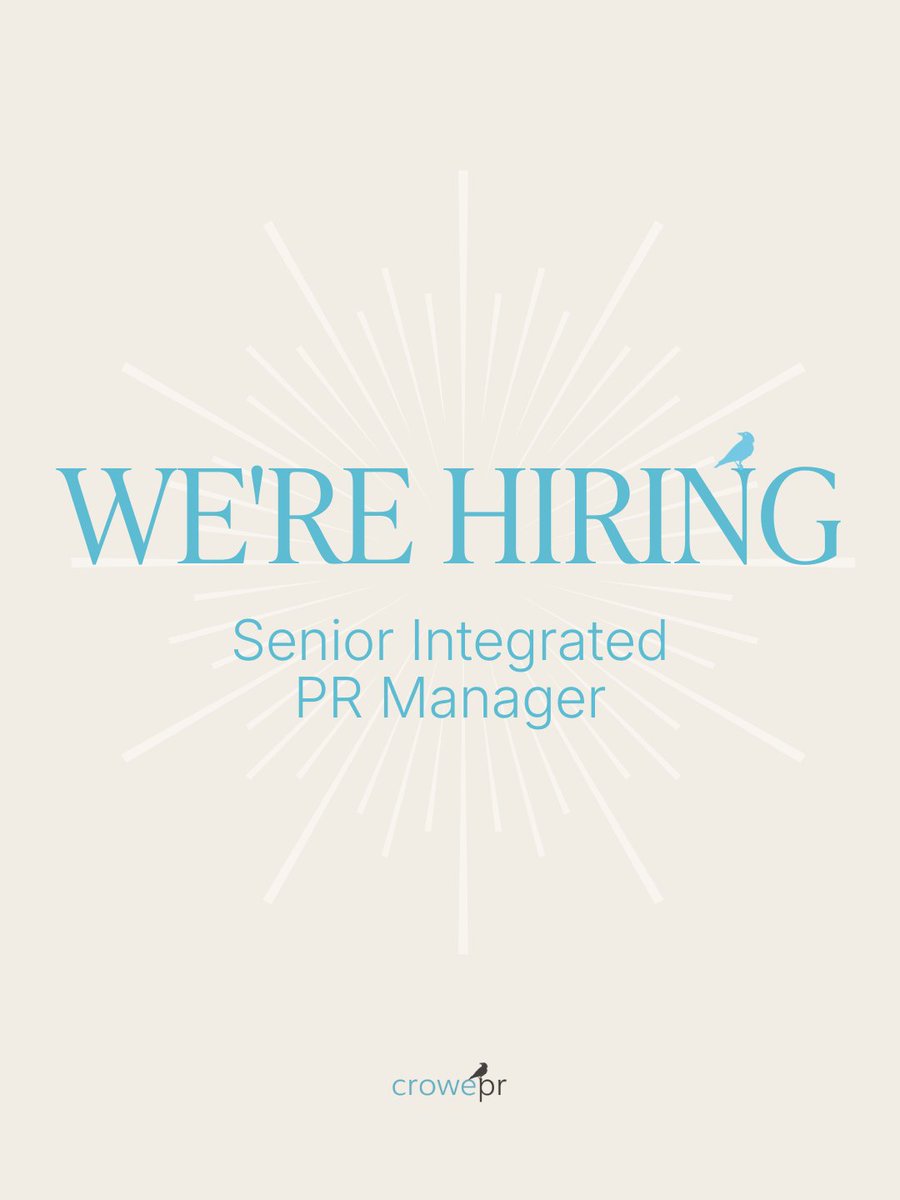 Crowe PR tweet media