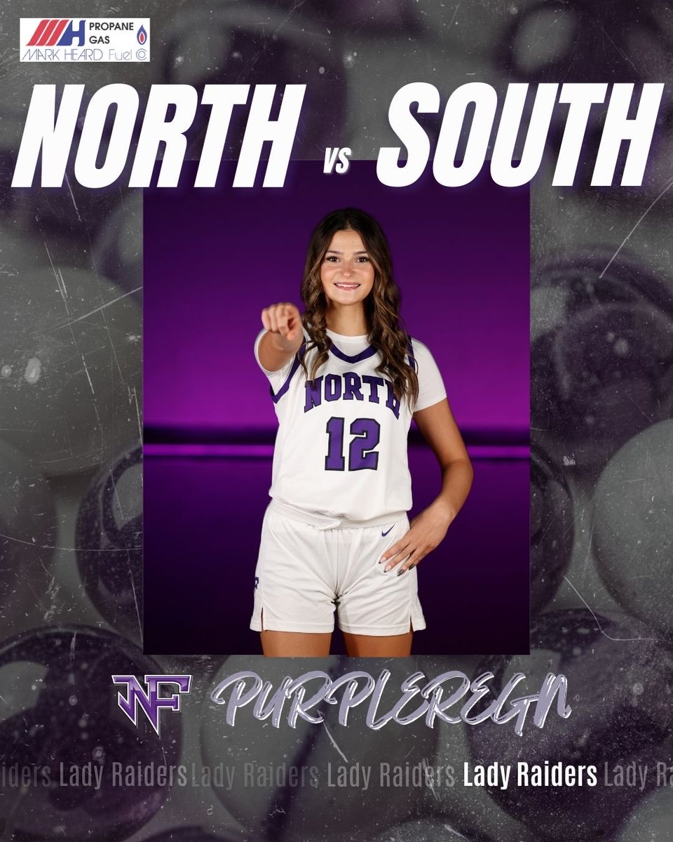 NoFoWBB's tweet photo. 💜🖤 GAME DAY 🖤💜
 
🆚 @SOFOLadyHoops 
🗓️ 2/20/26
🕕 7:00PM
📍 South Forsyth HS 
📰 Region 6-AAAAAA Tourney Championship 

#PurpleReign https://t.co/DhVPOU4kg1