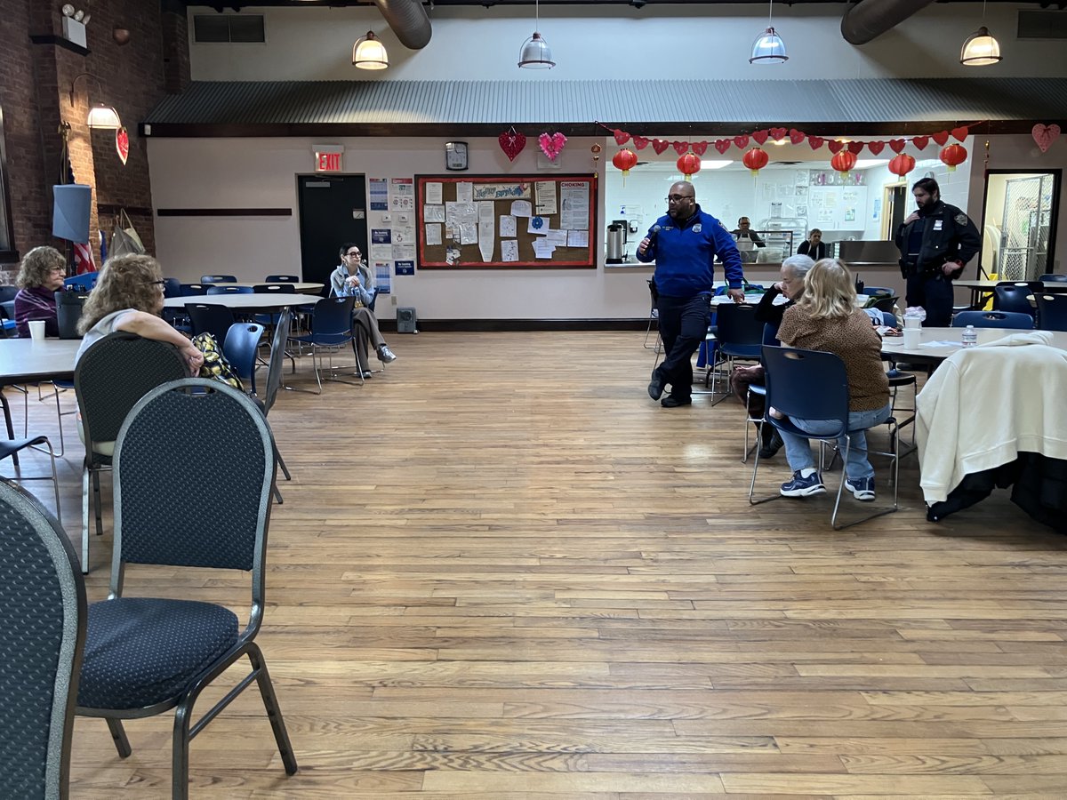 Our Crime Prevention Team, Q-Team, and Crime Victim Advocate visited the Self-Help Maspeth Senior Center this week to discuss traffic safety, victim rights, and scam awareness with the participants!