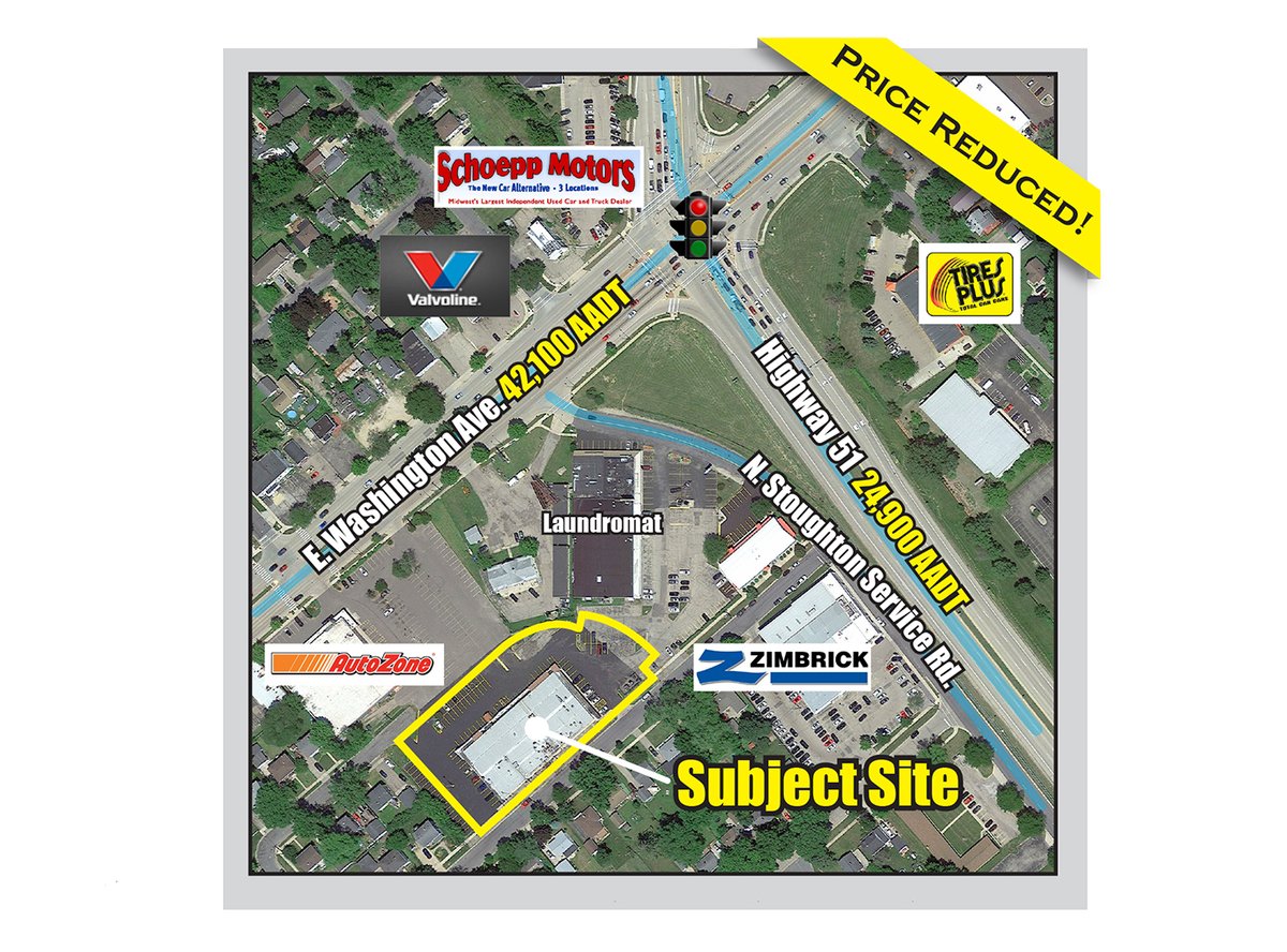 PRICE REDUCED! Redevelopment Opportunity - 3539 – 3559 E. Washington Ave., Madison, WI

slideshare.net/.../redevelopm…

#commercialrealestate #leemadison #LeeAssociates #redevelopment #realestate #development