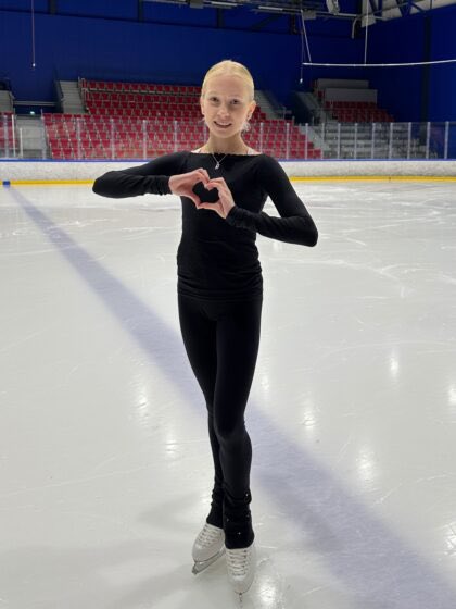 FatherChrisVor1's tweet photo. Finland’s Iida Karhunen, 17, delivered a beautiful performance in the women’s singles free skate today. At her first Olympic Games, she showed poise, artistry and promise. A joy to watch and a young skater with a very bright future ahead. ❤️❄️🇫🇮 https://t.co/eOPzUZ4uvo