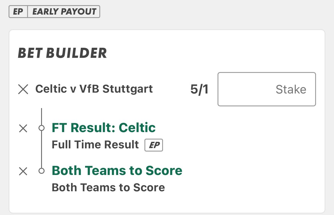 PuntsPalace's tweet photo. 5/1 Outsider Bet⚽️⚽️ https://t.co/YAxGUR4LRr