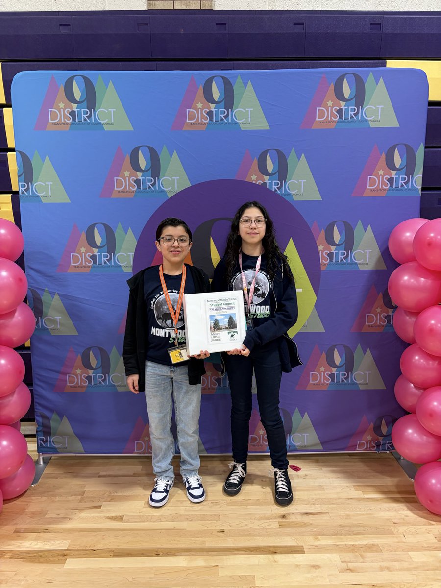 Montwood Middle Student Council tweet media