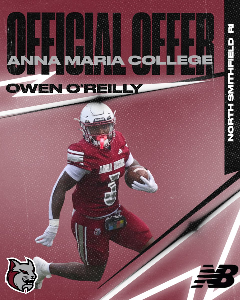 owen_oreilly8's tweet photo. Blessed to receive my second offer. Huge thank you to the @AMCAT_Football coaching staff for this opportunity. https://t.co/luMSYfYqgm
