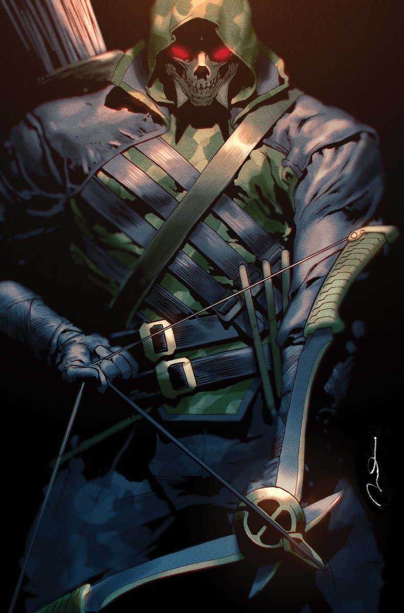 Le look d’Absolute Green Arrow 🔥 

Dans cette mini-série horreur/slasher en 6 numéros, un tueur en série surnommé The Longbow Hunter traque les milliardaires qui ont tué Oliver Queen, et l'enquêtrice Dinah Lance se met à ses trousses.