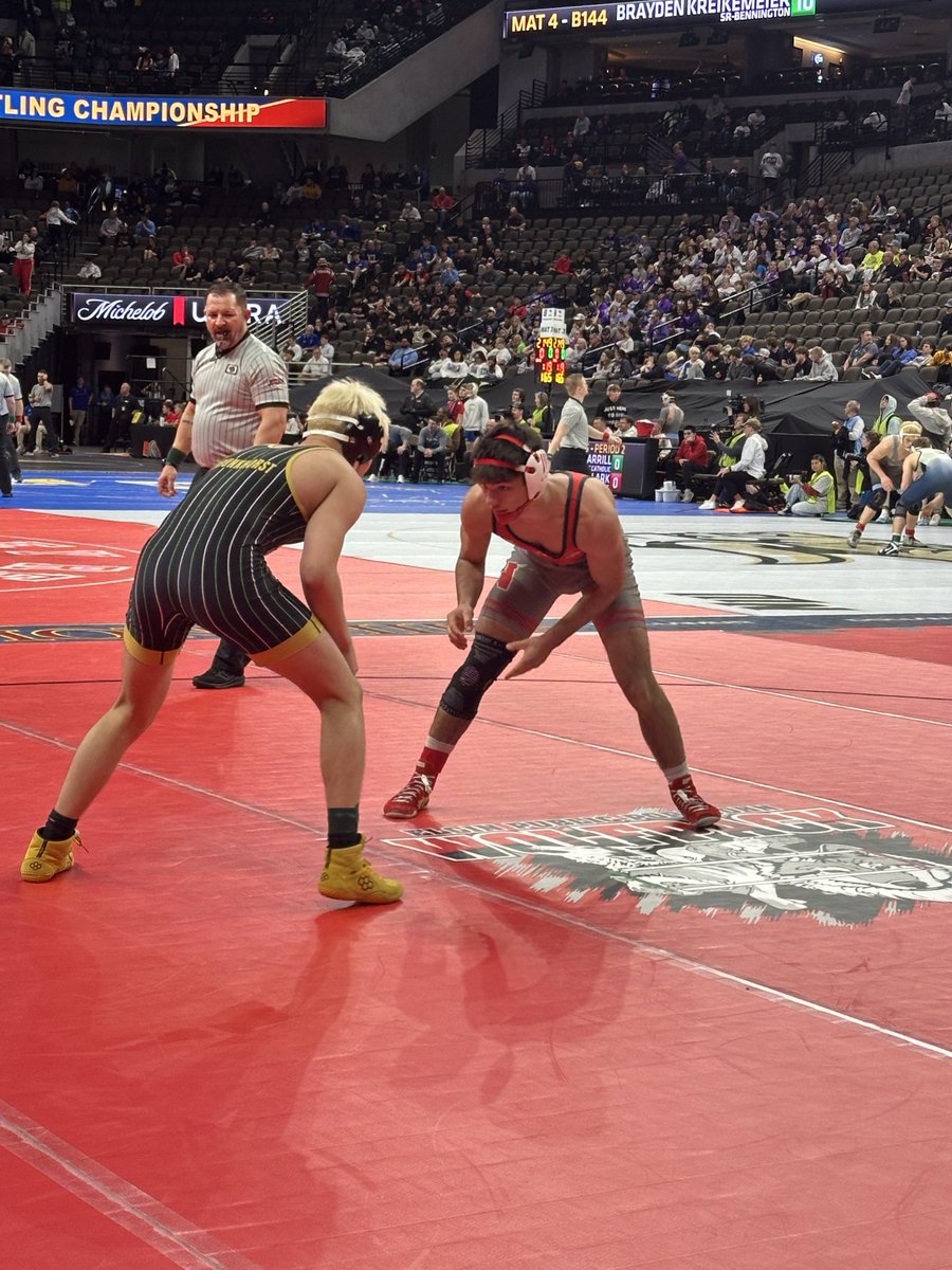 Bishop Neumann Wrestling tweet media