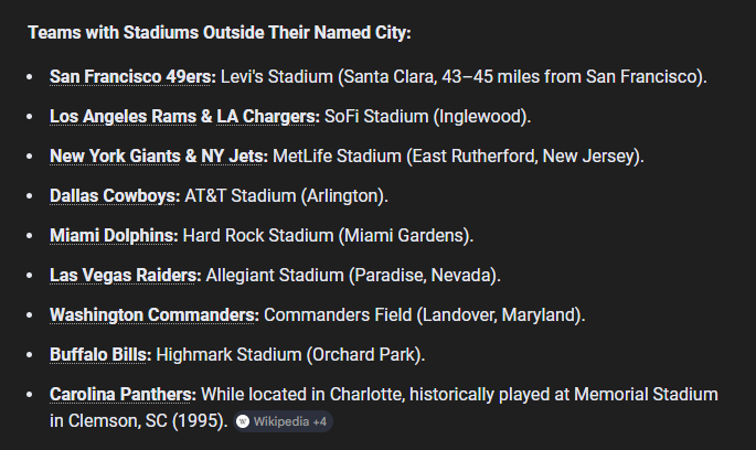 They don't call the Jets the New Jersey Jets✅
They don't call the 49ers the Santa Clara 49ers ✅
They don't call The Cowboys the Arlington Cowboys✅ 
They don't call the Rams the Inglewood Rams✅
The bottom line is this: #bears 

WE WILL ALWAYS BE THE CHICAGO BEARS
