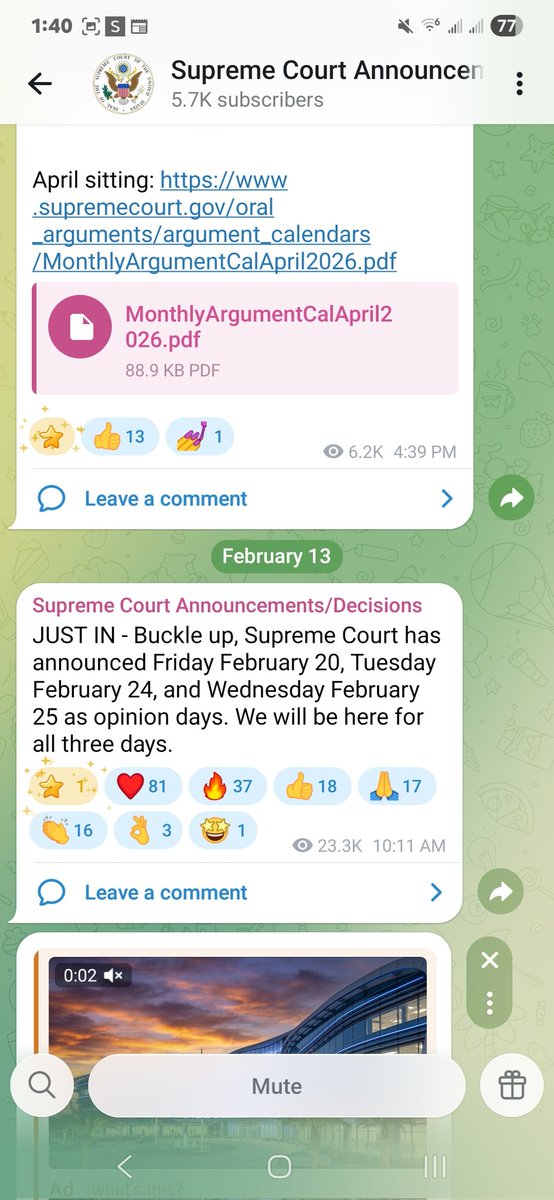 dfgraves's tweet photo. @TheDebriefing17 These dates were announced on Februay 13, 2026. https://t.co/DGzl6AW5S0