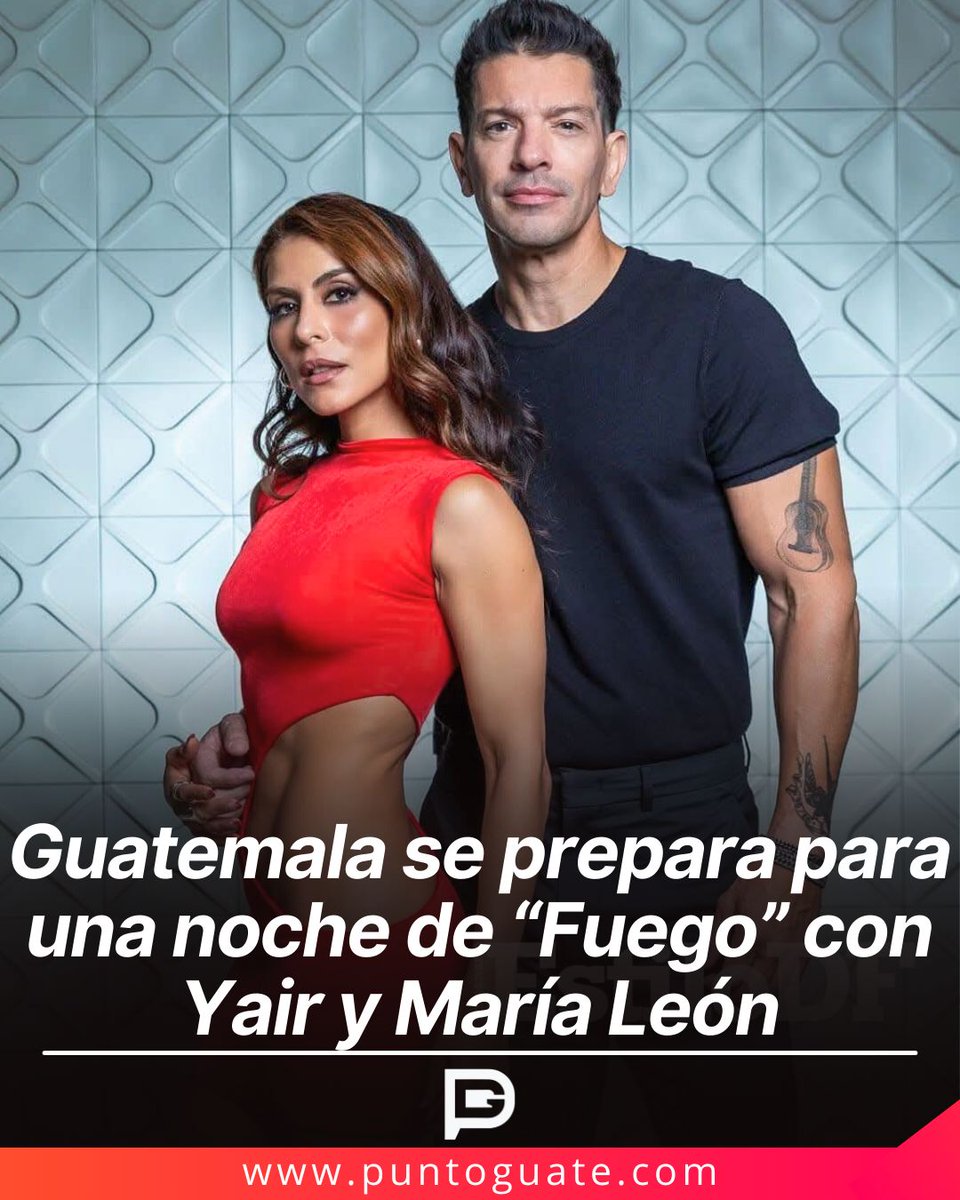 🔥 El 28 de febrero, Fórum Majadas será escenario de una noche intensa. María León y Yahir prometen química, ritmo y mucho “Fuego”.
🔗puntoguate.com/2025/12/marial…
.
#MariaLeon
#Yahir
#FuegoTour
#puntoguate
#Conciertos