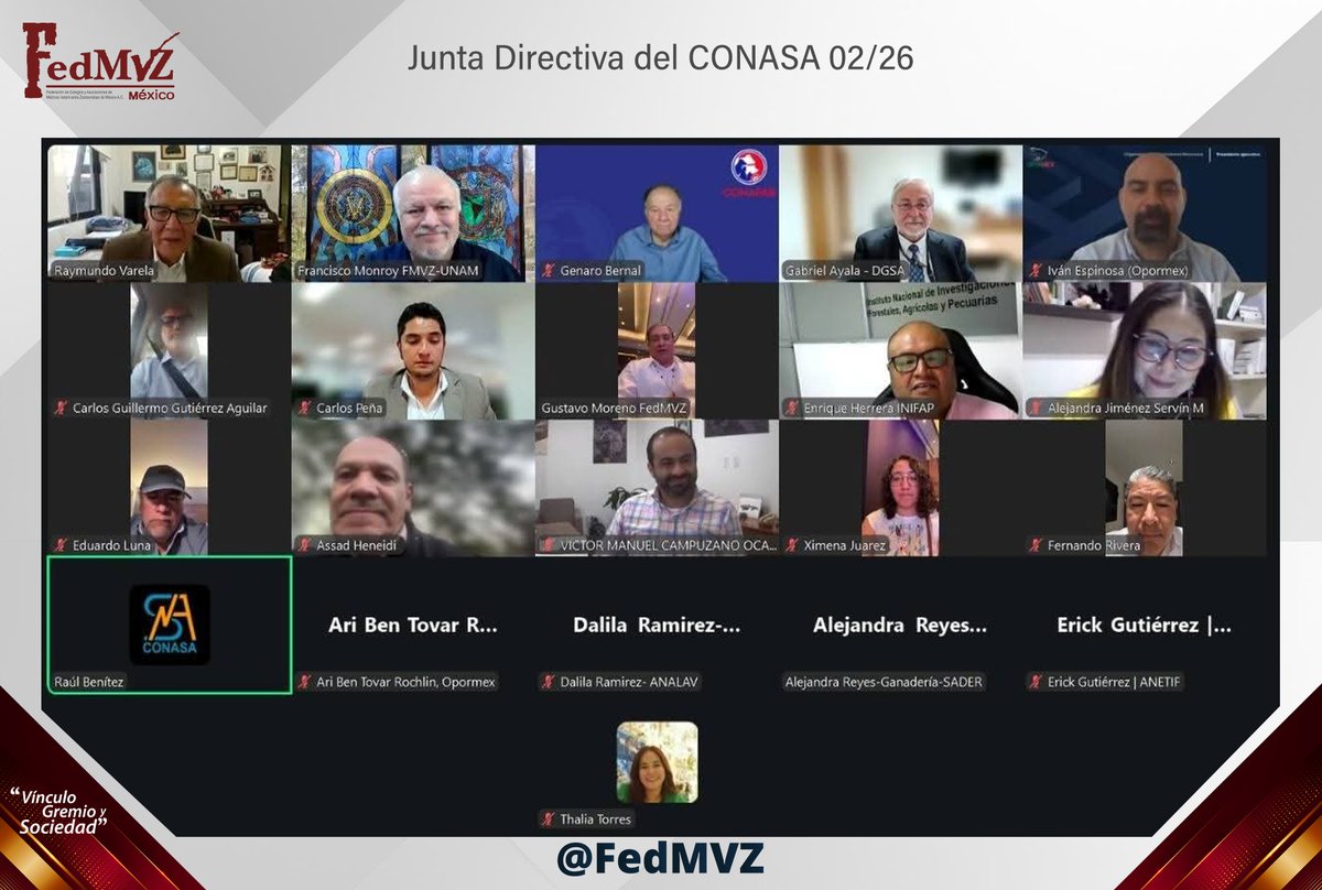 FedMVZ | Federación de Médicos Veterinarios 🇲🇽 tweet media