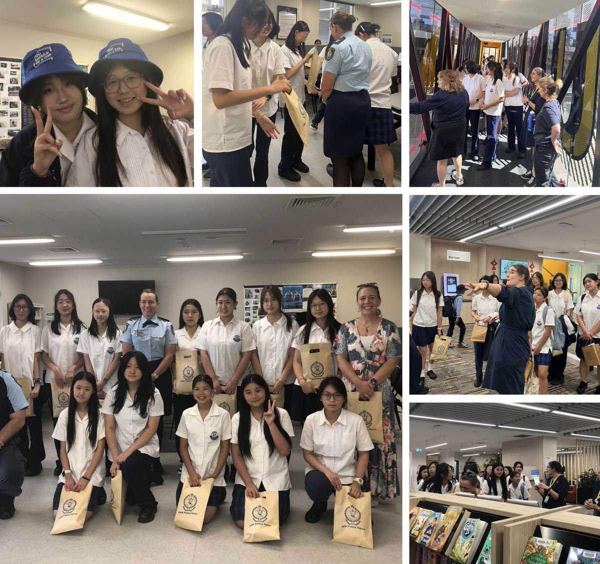 Newly enrolled international students <a href="/burwoodghs/">Burwood Girls HS</a> had the opportunity to explore local community institutions <a href="/BurwoodCouncil/">Burwood Council</a> to better understand the local area. Great initiative!